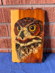 Owl Wood Art
