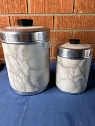 Two Jars With Lids