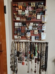 Huge Lot Of Costume Jewelry