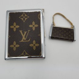 Interesting Cigarette Case And Lighter