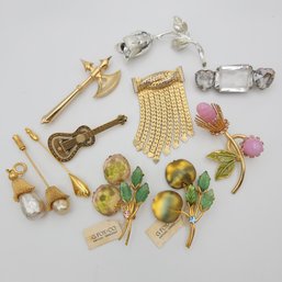 Vintage Pin & Brooch Lot