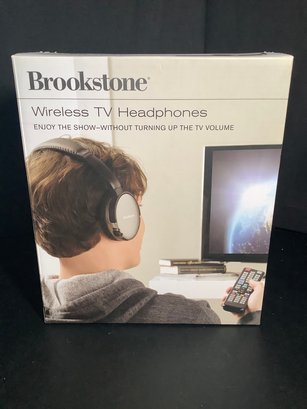 New Brookstone Wireless TV Headphone