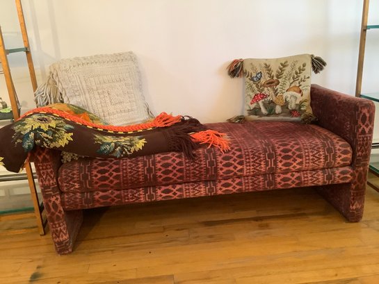 Sette, Afghan & Pillows-From A Smoke Free Home