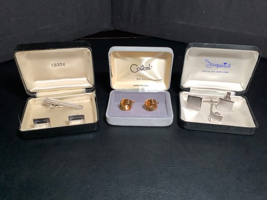 Cuff Links And Tie Tacks
