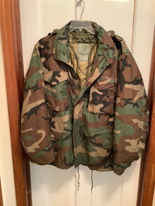 Official Army Camo Jacket With Hood