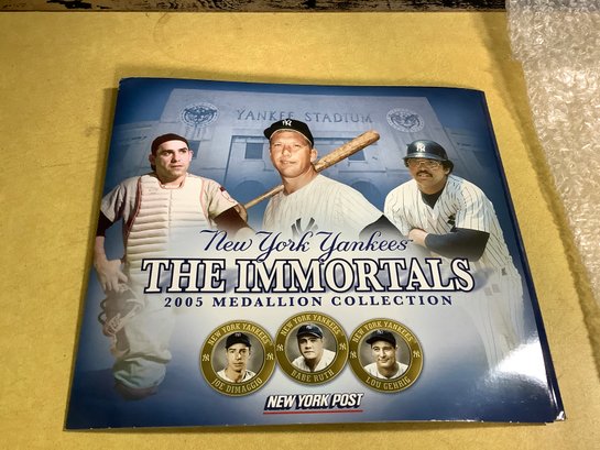 New York Yankees The Immortals 2005 Medallion Collection