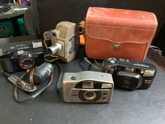 Group Of Vintage Cameras