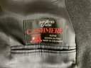 Mens Cashmere Wool Coat By Chaps/Ralph Lauren