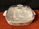 Large Corning Ware With LId Made In The USA