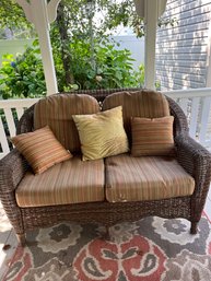 Wicker Outdoor Couch