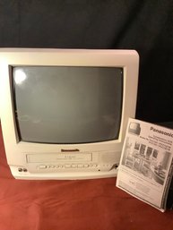 Vintage Panasonic TV W/Built In VCR