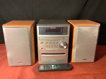 Aiwa Stereo System Cd & Cassette Player