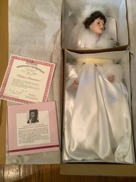 Ashton Drake Sandra Bilotto Winter Romance Bride Doll