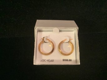 14 Kt Gold Earrings