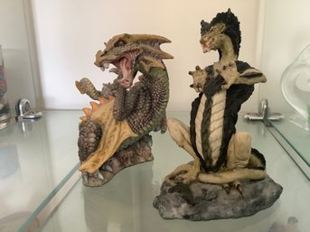 Enchanting Dragons- A Group Of 2