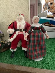 Mr. & Mrs. Santa Claus-Holiday Outfits