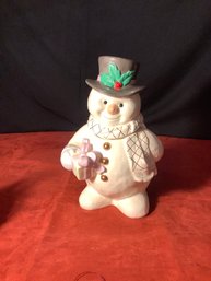 Lenox Snowman Cookie Jar