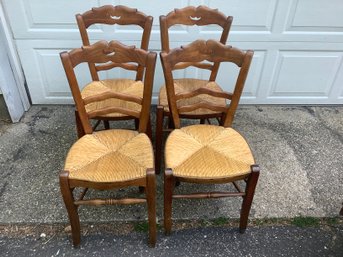 Vintage Cane Seat Chairs