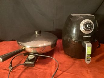 Farberware Skillet Fryer & Chefman Air Fryer