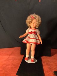 Shirley Temple Doll By Ideal 1972 Comes With Stand -read Description