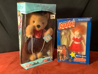 The Would Of Annie Boxed & A Special Edition Noble Heritage Teddy InBox