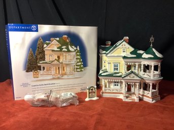 Dept 56 Carpenter Gothic Bed & Breakfast In Sleeve