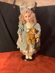 Goldilocks & Baby Bear  24 Doll By Seymour Mann W/ Tags