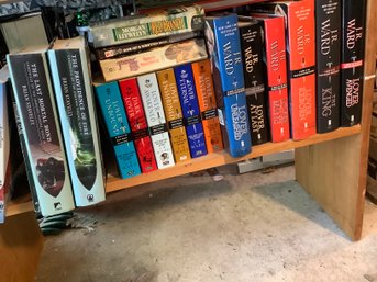 Book Lot- Two Sided Shelf