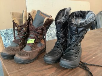 Womens Timberland Boots & Sporto Black Boots