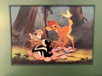 Disney Lithograph New In Package-Bambi