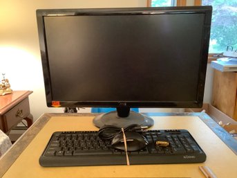 AOC 24 LCD Computer Monitor