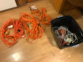 Bin Of Extension Cords Group 1