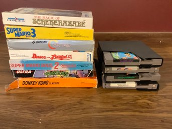 Vintage Nintendo System Games