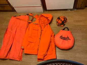 Woolrich Blaze Orange Hunting Outfit