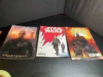 IDW Star Trek And Marvel Star Wars Comics