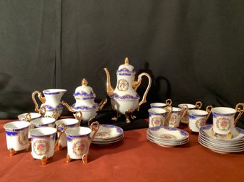 27 Piece Coffee/Demi Tase Tea  Set Service For 12