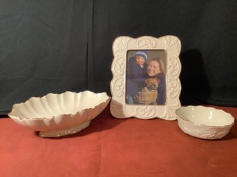 Lenox Bowl Frame & Nut/Candy Dish Dish