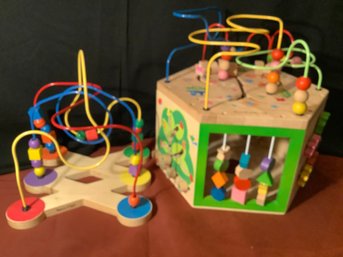 Melissa  & Doug Bead Maze &  Ever Earth  Toy Maze