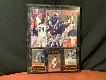 NY Yankees Team Of The Decade Plaque