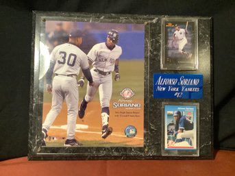 Ny Yankees Alfonso Soriano Plaque