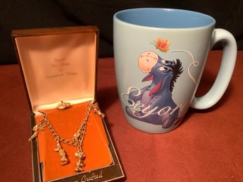 Disney Character Bracelet & Eeyore Mug