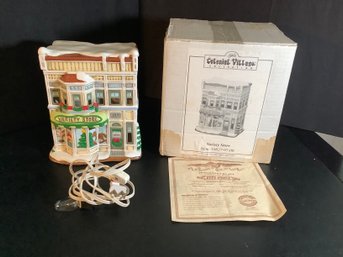 Lefton Collectible Colonial Village - Variety Store