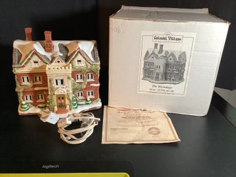 Lefton Collectible Colonial Village - Hermitage