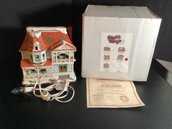 Lefton Collectible Colonial Village - Fairbanks House