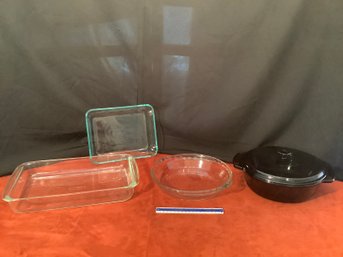 Pyrex And Anchor Hocking Cookware