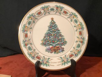 Lenox Collector Christmas Plate 1998 In Box