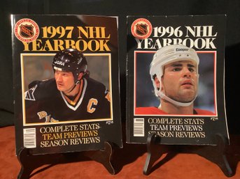 NHL 1996 & 1997 Year Book Complete With Stats Etc