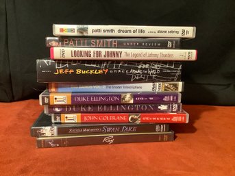 Musical DVDs Including Duke Ellington,  Ray Charles, Swan Lake