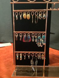 Nice Group Of 12 Assorted Costume Jewelry Earrings
