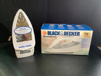New Black And Decker Iron